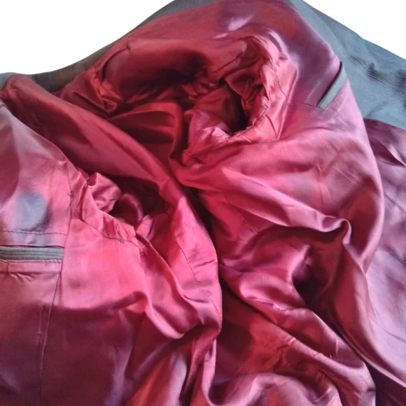 Alamo Made in Mexico Brown Western Rodeo Blazer Leather Accents Men Size 42R - Picture 11 of 16